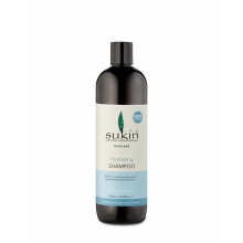 Sukin, Hoidattava Kasvo- ja Hiusten Shampoo, Kuiva ja Vahingoittunut Hiusten, 16,9 fl oz (500 ml)