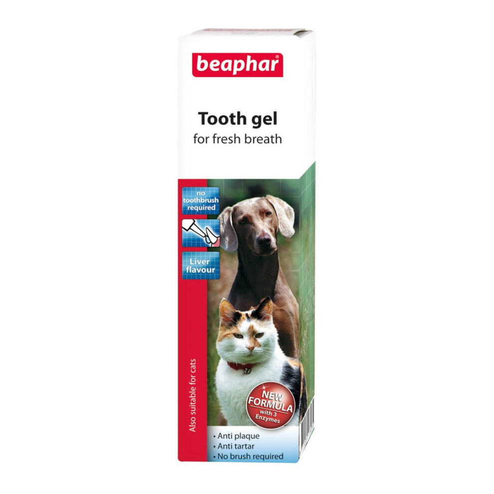 Beaphar Tooth Gel for Dogs & Cats 100g