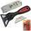 Amtech G0961 2-Piece Window Scraper Set with Retractable Blades - Paint and Varnish Remover Tool 1