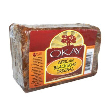 Okay Pure Naturals, Africana Zwarte Bar Zeep, Oorspronkelijk, 5.5 oz (156 g)