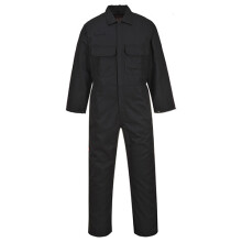 (Black, Large) BizWeld Boilersuit