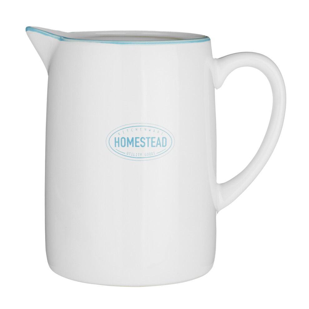 Homestead Pitcher White Dolomite, 1550 ml