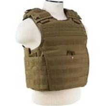 NcStar CVPCVX2963T Expert Plate Carrier Vest, Tan - Medium & 2XL