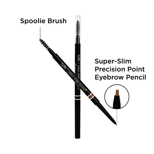 Billion Dollar Brows Brows On Point Micro Lápiz de Cejas - Topo 2