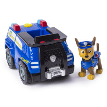 Paw Patrol Chase's Transforming Police Cruiser with Flip-Open Megaphone for Ages 3 and Up