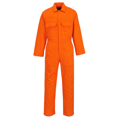 (Orange, Small) BizWeld Boilersuit