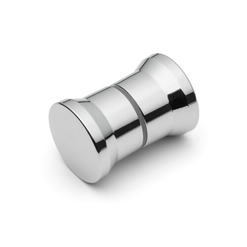 Shower Door Handle/Knob Silver Plastic High Quality L-ABS