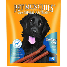Pet Munchies Venison Stix 50g (Pack of 10)