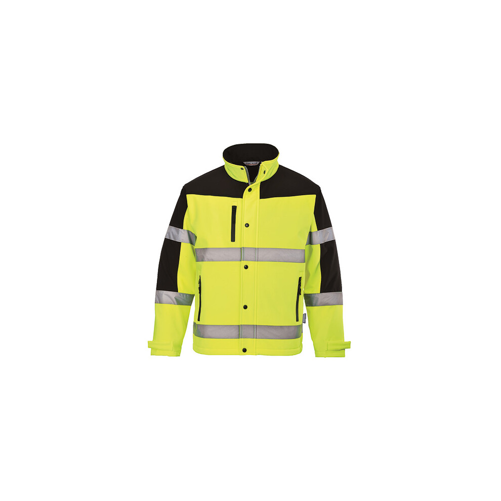 (Medium) Hi-Vis Two-Tone Softshell 5036108194612