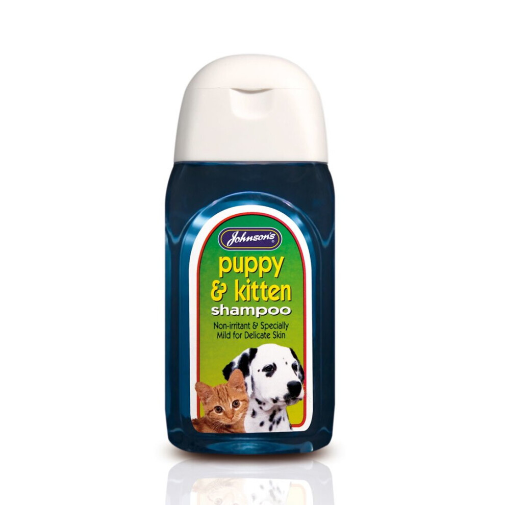 Johnson's Veterinary Jvp Puppy & Kitten Shampoo 125Ml (Pack Of 6)