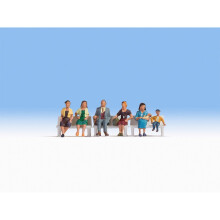 Seated People - OO/HO figures - Noch 15533 - free post