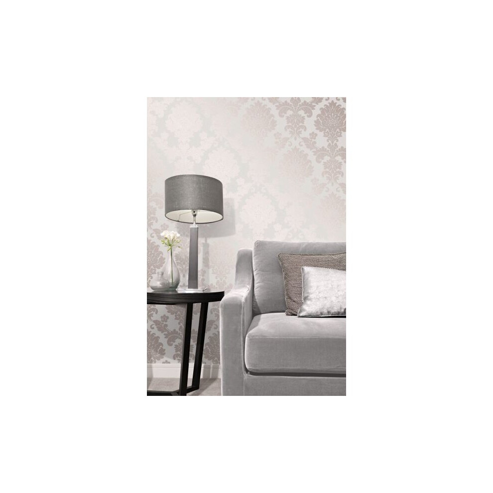 Elegant Quartz Damask Rose Gold Wallpaper Wall Decoration 0.52M X 10.05M 5011419422043