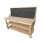 (4ft, Standard Legs) Wooden MDF Top Workbench With Pegboard And Double Shelf 5