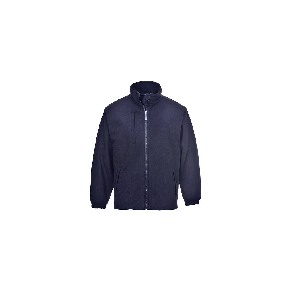 (Navy, XL) Laminated Fleece