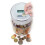 Silver Digital Coin Counter With LCD Display Money Saving Jar Box 1
