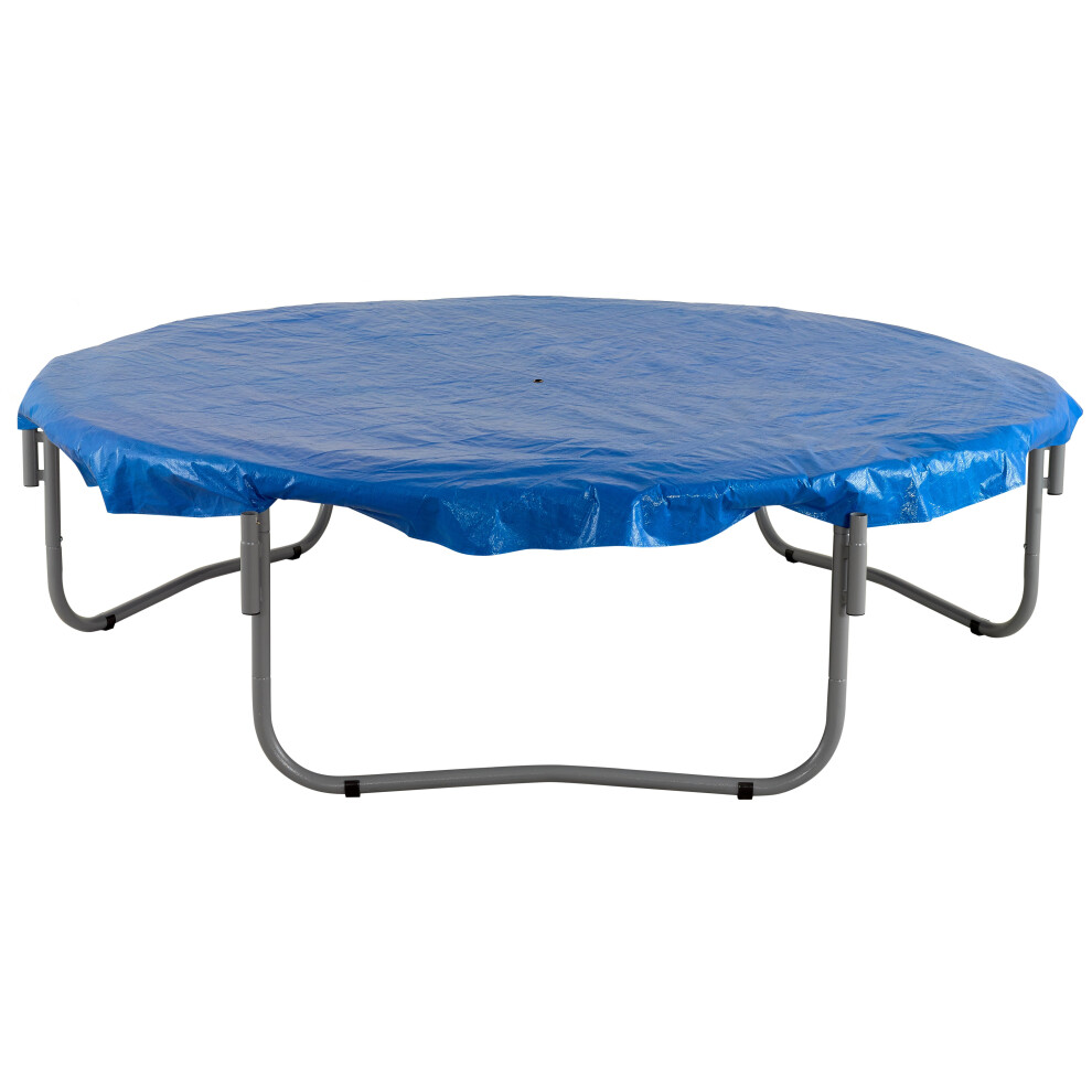 (14 Foot Frame, Blue) Trampoline Cover - Waterproof Cover for Weather, Wind, Rain & UV Protection of Round Trampolines of All Brands and Models - Blac