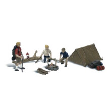Painted Campers (OO/HO figures) Woodland Scenics A1917 free post