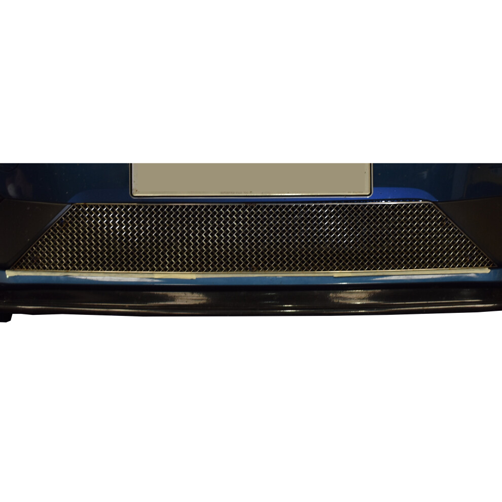 (Silver) Ford Fiesta St Mk8 - Lower Grille (2018 - ) Silver 5060468072556