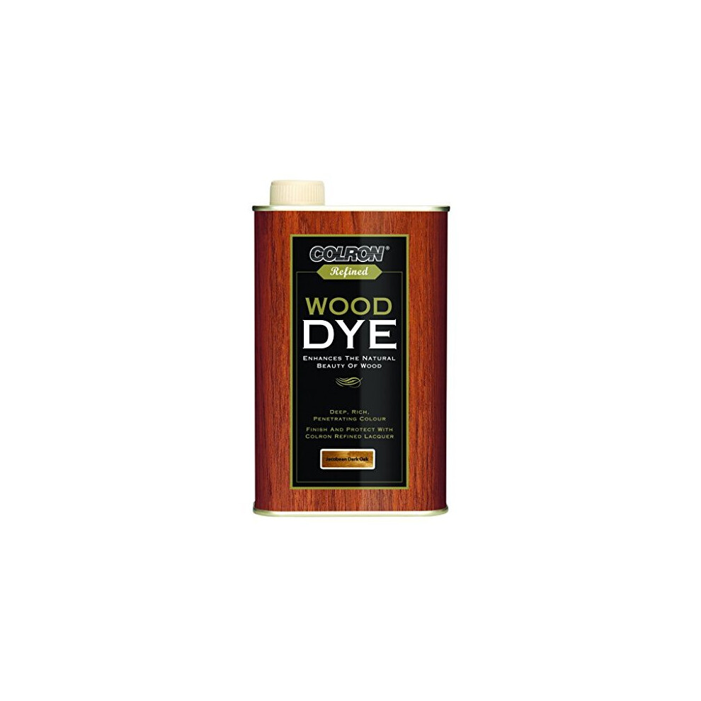 (Jacobean Dark Oak) Colron Refined Wood Dye - 250ml
