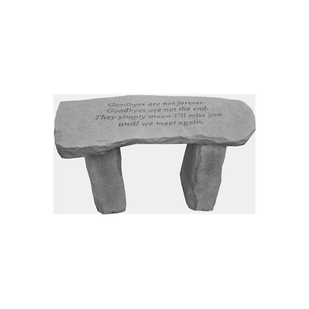 Kay Berry 37720 Goodbyes Are Not Sm Bench-image-OPC-PNFQ56-NEW