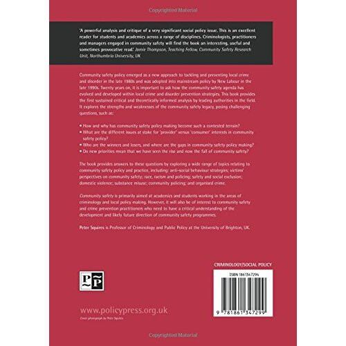 Community safety: Critical perspectives on policy and practice 2