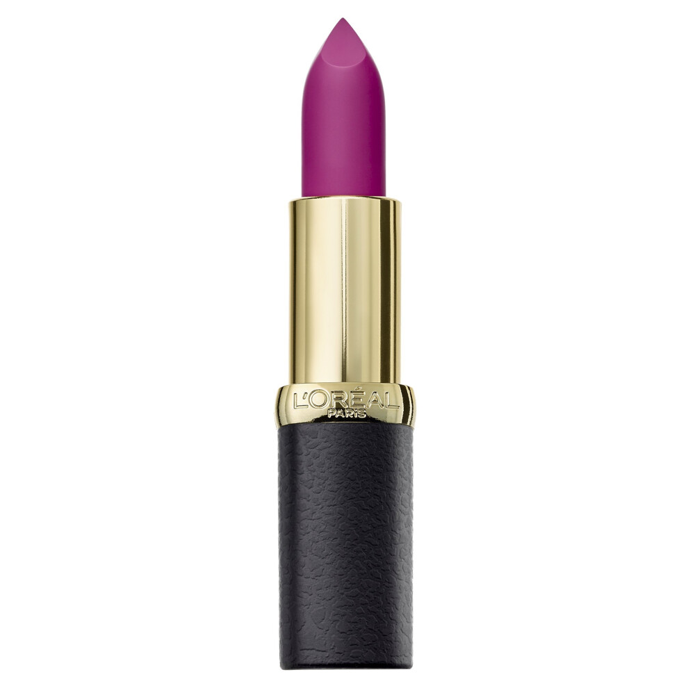 New L’oréal Paris L'oreal Paris Color Riche Magnetic Stones Matte Lipstick 472 Studs 5Ml Purple C-3600523584765