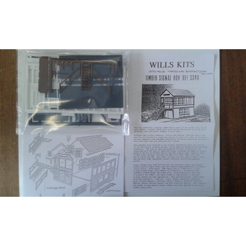 Timber Signal Box - OO/HO Building â Wills SS48 - free post 2