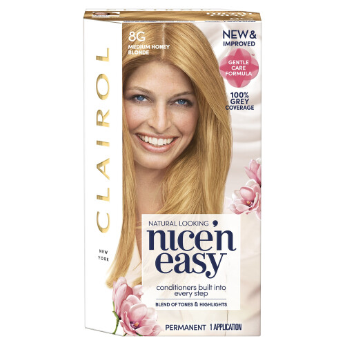 Clairol Clairol Nice'n Easy 8G Μέτριο Μελί ξανθό Μόνιμη Βαφή Μαλλιών