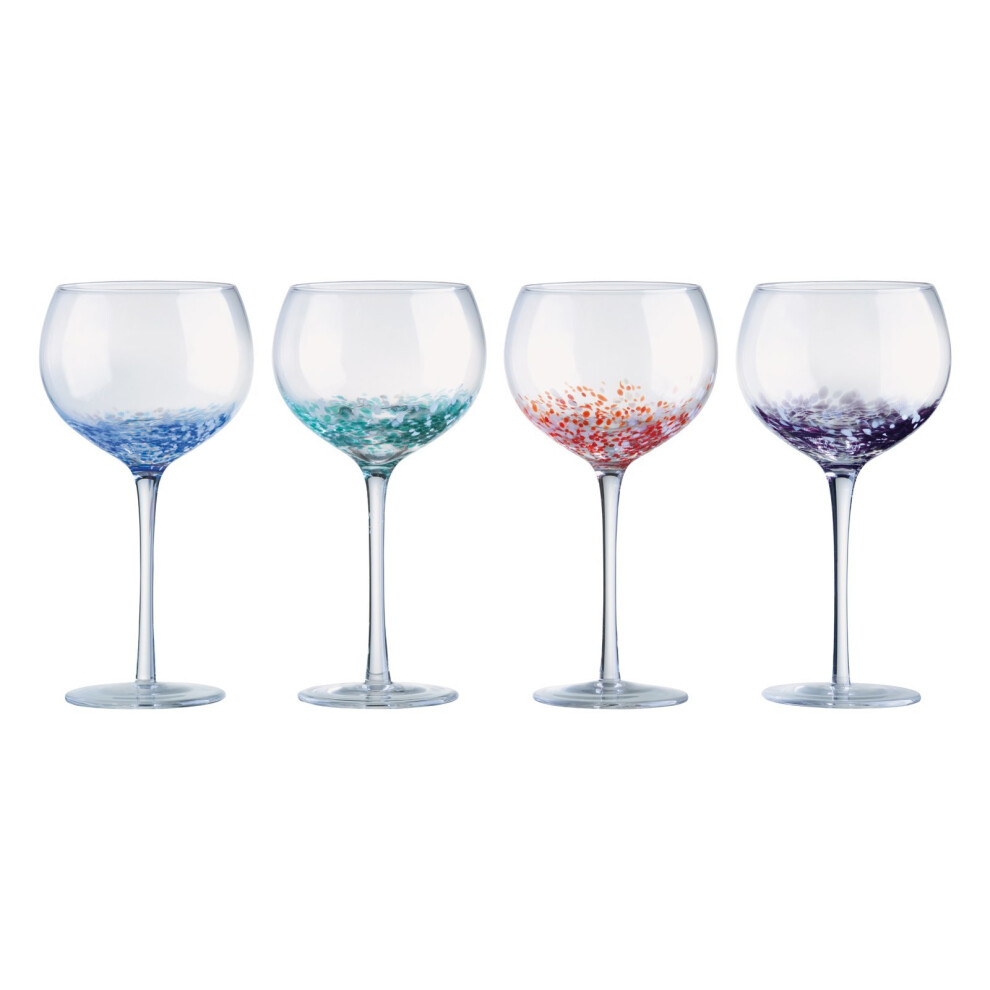 Anton Studio Designs Set of 4 Speckle Gin Glasses