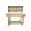 (3ft, Standard Legs) Wooden Workbench Indoor/Outdoor With Back Panel 4