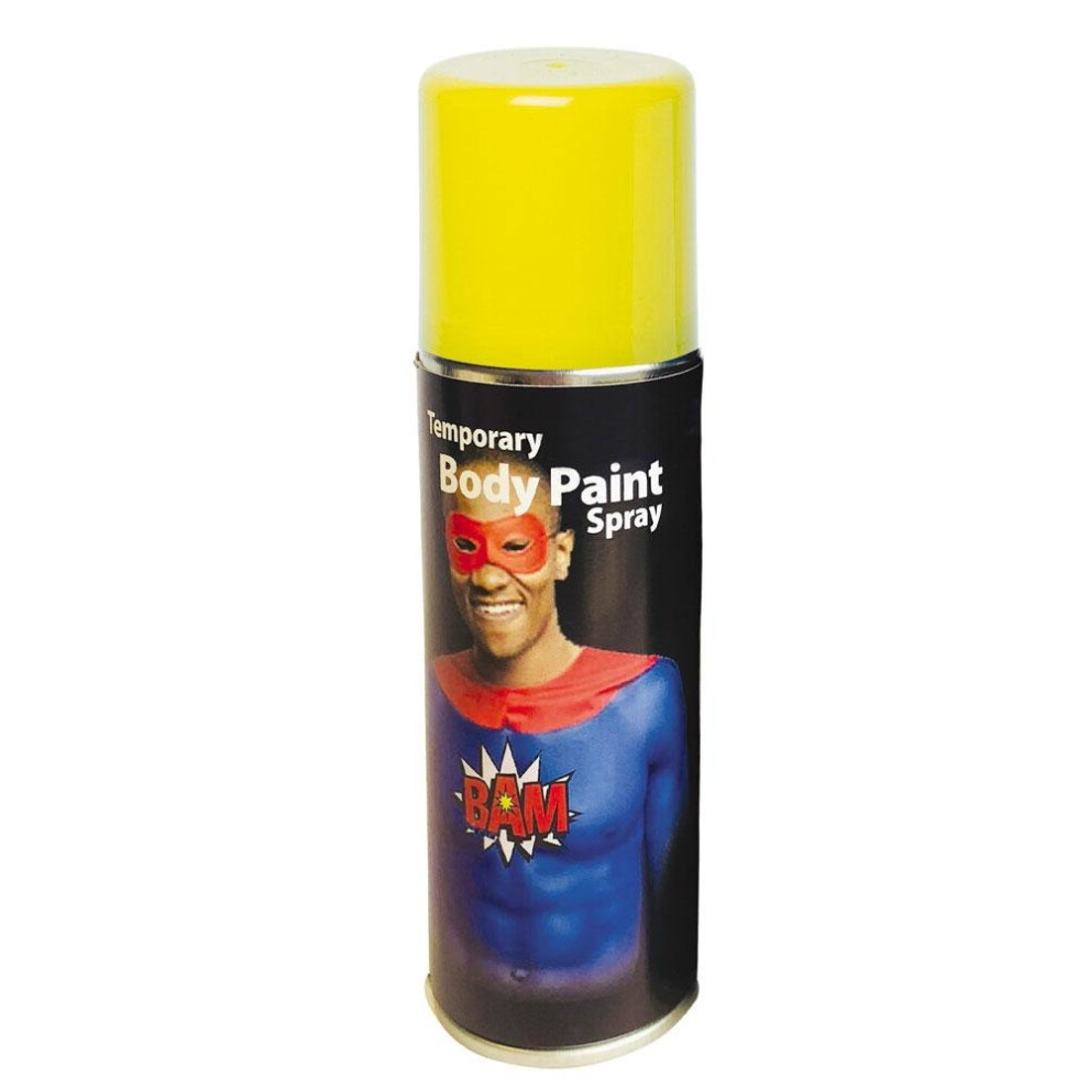 (Yellow) Body Spray Makeup (125ml)