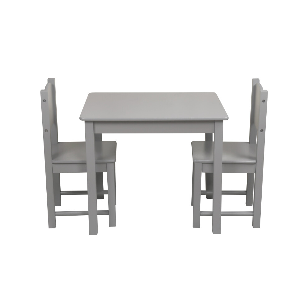 (grey table and chair set ) Kids' Table And Chair Set