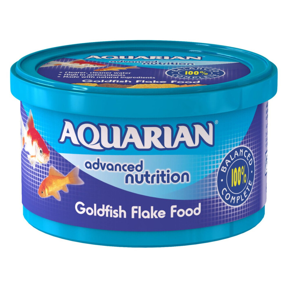 Aquarian Goldfish Flakes 50g