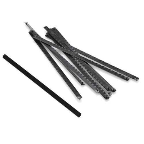 6'' Hacksaw Blades 150mm 12pc Mini Saw Inland Blade Carbon Steel Amtech M1300
