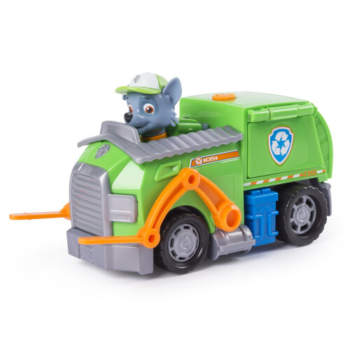 Paw Patrol Paw Patrol, Όχημα Ανακύκλωσης του Rocky με Συλλεκτική Φιγούρα, Παιχνίδια για Παιδιά 3+ 2