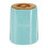 Premier Housewares Fletcher Biscuit Canister With Bamboo Lid, Blue 1