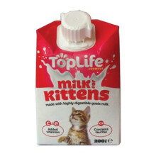 Toplife Formula Kitten Milk 200ml (Pack of 18)