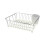 32X36Cm Chrome Dish Drainer Silicone Coating With Plastic Cutlery Draining Caddy 1