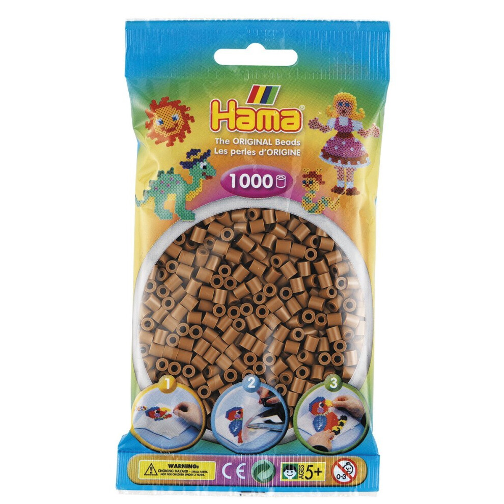 Hama Bag 1000ÃÂ Midi Beads Brown N, 207-76