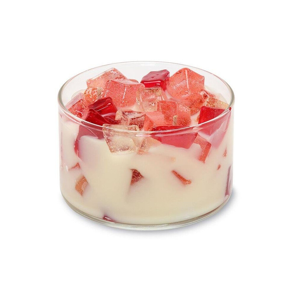 Primal Elements CBCV Cherry Vanilla 9.5 oz. Two Wick Color Bowl Candle-image-OPC-PNM2JM-NEW