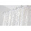 Croydex Croydex Silver Mosaic Fully Waterproof PVC Shower Curtain 1