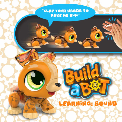 Build a Bot Sound Activated Puppy Robot Pet Toy 2