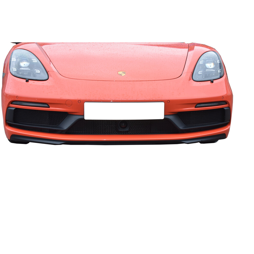 (Black) Porsche 718 Boxster / Cayman Gts (Acc) - Full Grille Set (2018 - ) Black 5060468072402