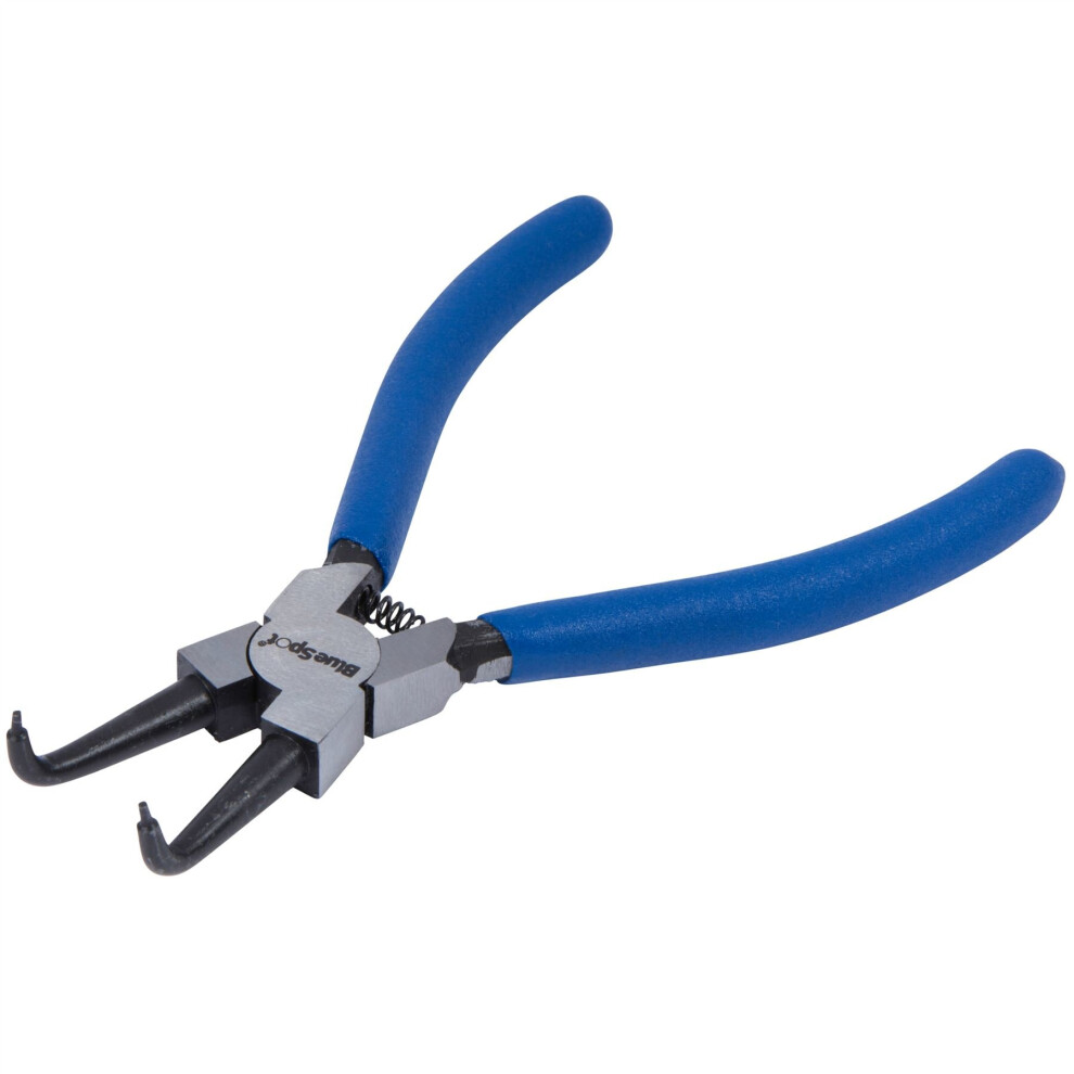 Bluespot Internal Bent Circlip Pliers