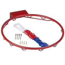 Metal Basketball Ring 45Cm With Net And Fittings