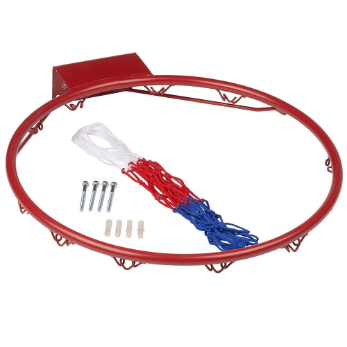 Metal Basketball Ring 45Cm With Net And Fittings