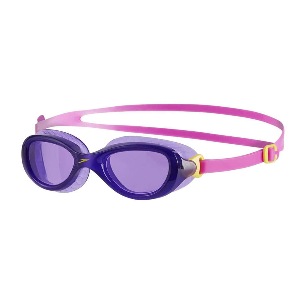 Speedo Unisex Child Futura Classic Goggles, Purple (Ecstatic Pink/Violet), One Size