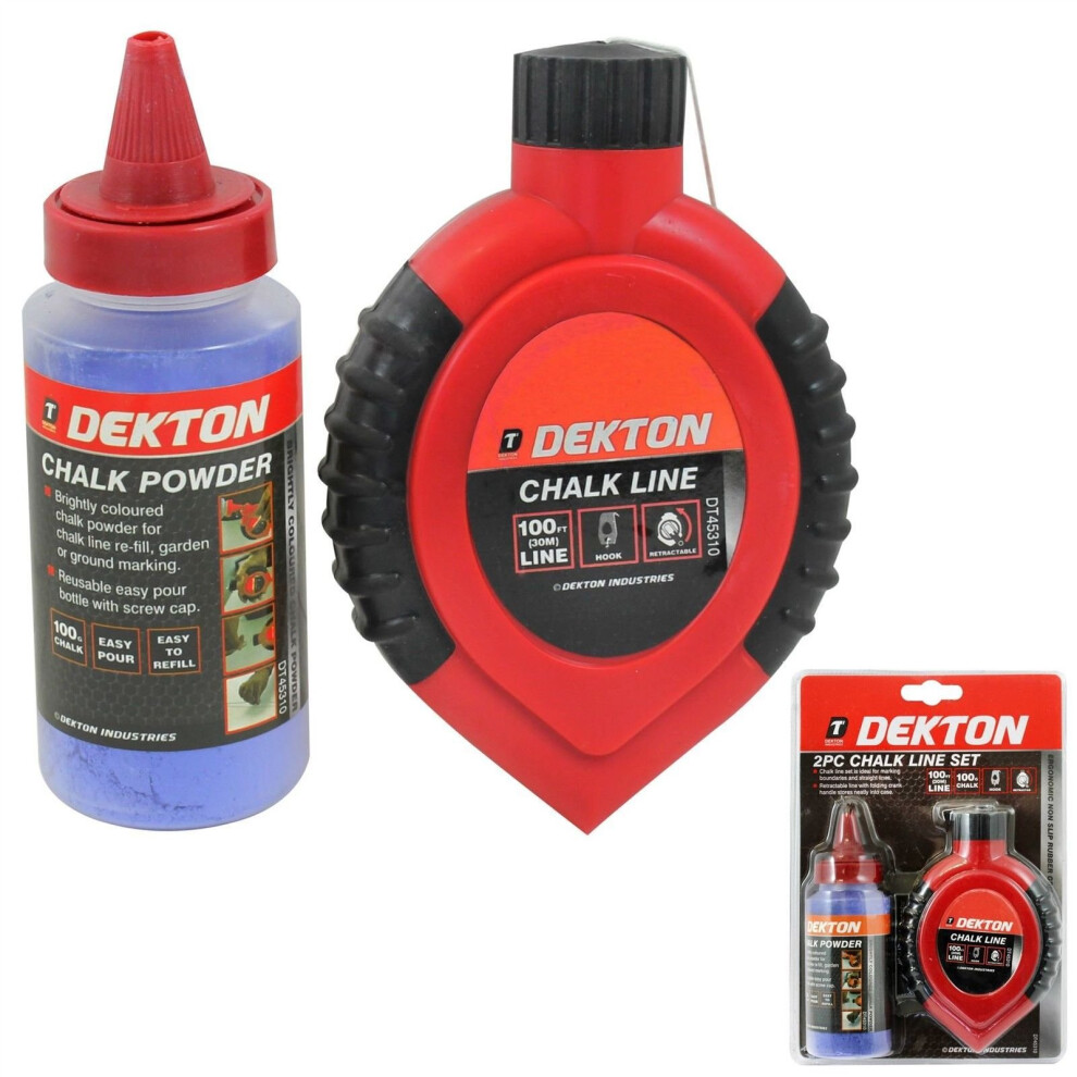 DEKTON 2PC CHALK LINE SET, DT45310