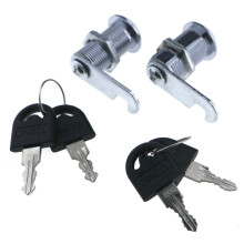 2 Set Cam Lock With 2 Keys/Set For Cabinet Door Toolbox Mailbox Drawers
