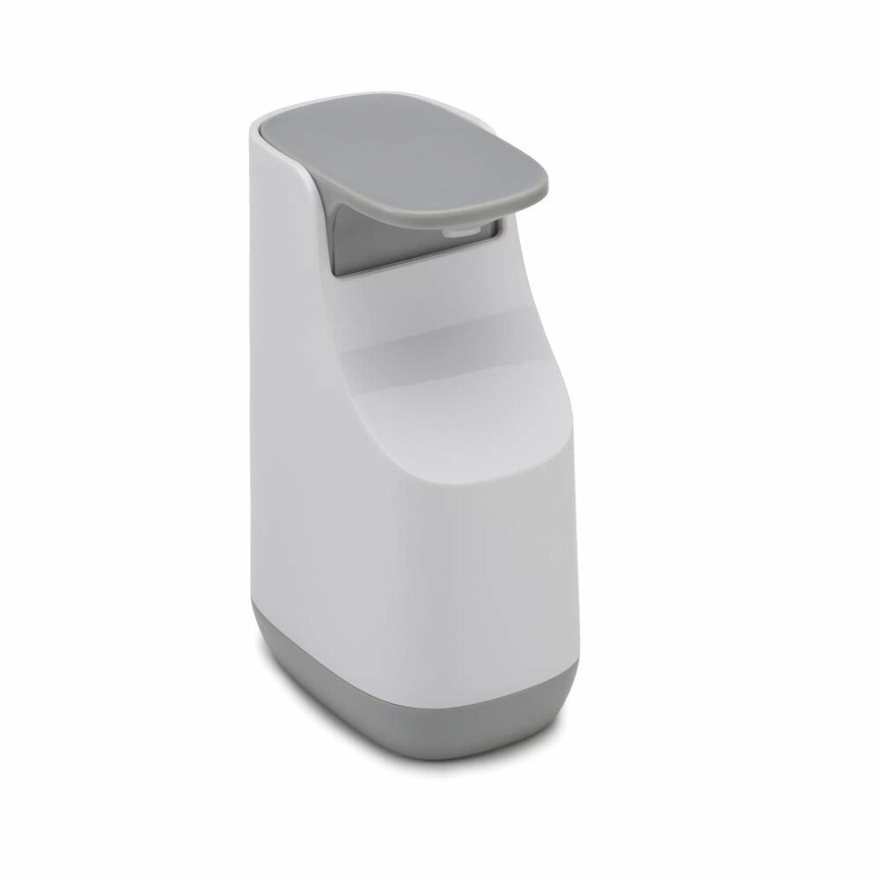 Joseph Joseph Bathroom Slim Compact Soap Dispenser- White/Grey
